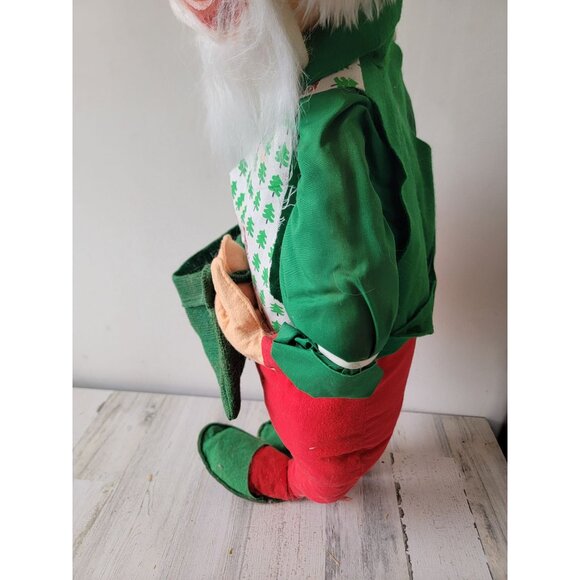 Large Santa Claus annalee vintage Xmas home decor unique plush - Picture 8 of 12